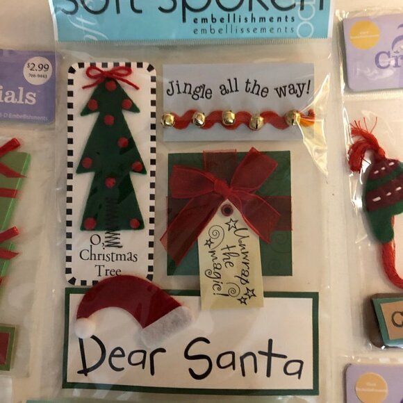 🛒 $10 Christmas Scrapbook Sticker Bundle #2289 - Picture 3 of 6